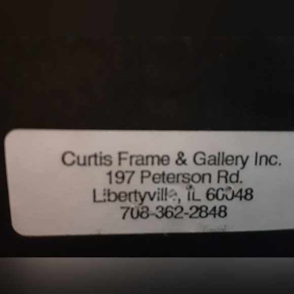 Beautiful framed sleigh ride portrait - Picture 4 of 4